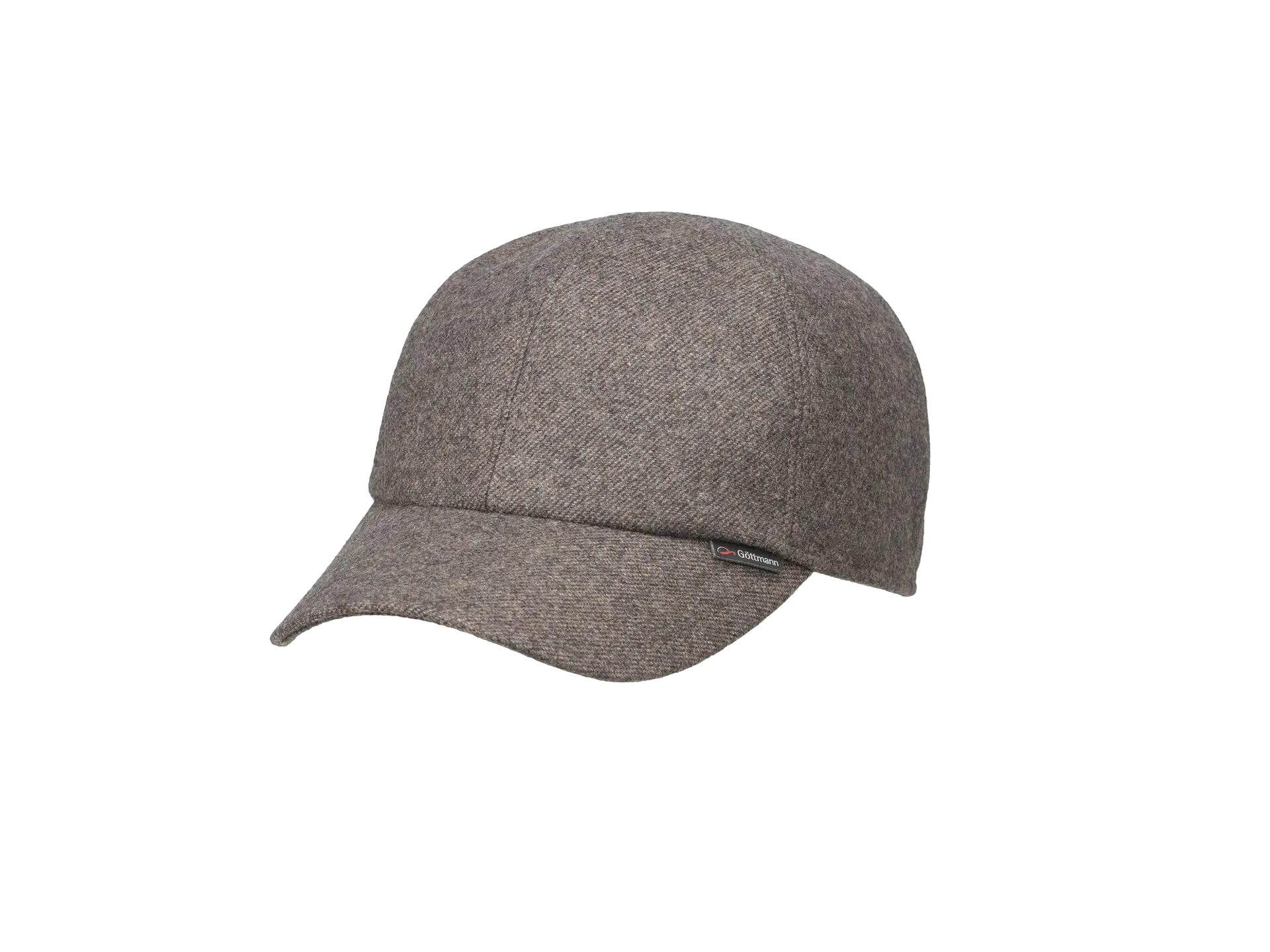 Braune Baseball Cap aus Wolle von Göttmann, sportlich und elegant